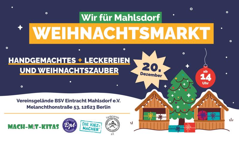 Weihnachtsmarkt in Mahlsdorf
